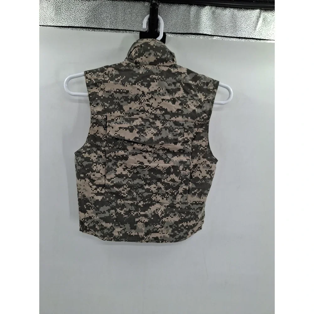 Rothco Jr GI Kids Medium Ranger Vest Multi Pocket Tactical‎ Army ACU DIGITAL